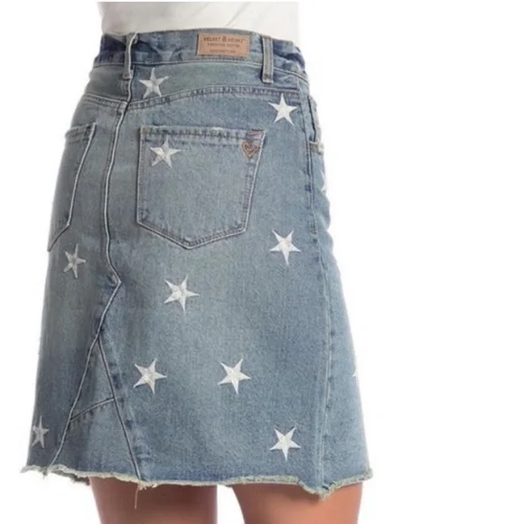 VELVET Heart Yelena Classic Fit Star Skirt vintage! - Picture 2 of 9